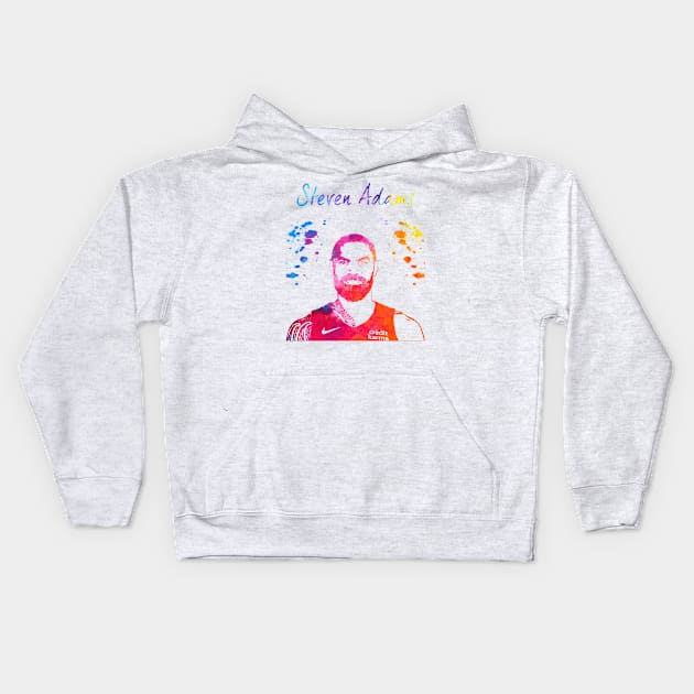 Steven Adams Kids Hoodie by Moreno Art